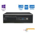 HP (B) Z240 SFF Xeon E3-1230v5/16GB DDR4/128GB SSD/Nvidia 512MB/No ODD/10P Grade B Workstation Refur
