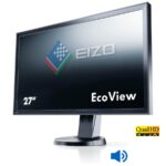 Used Monitor FlexScan EV2736W Q-LED/Eizo/27``QHD/2560x1440/Wide/Black/w/Speakers/DVI-D & DP & USB HU