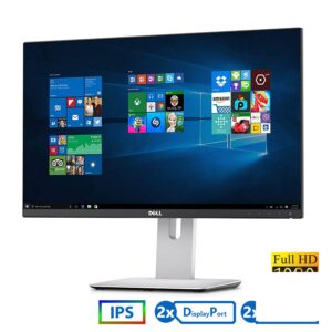 Used Monitor U2414H IPS LED/Dell/24``FHD/1920x1080/Wide/Silver/Black/2xDP & 2xHDMI & USB 3.0 HUB